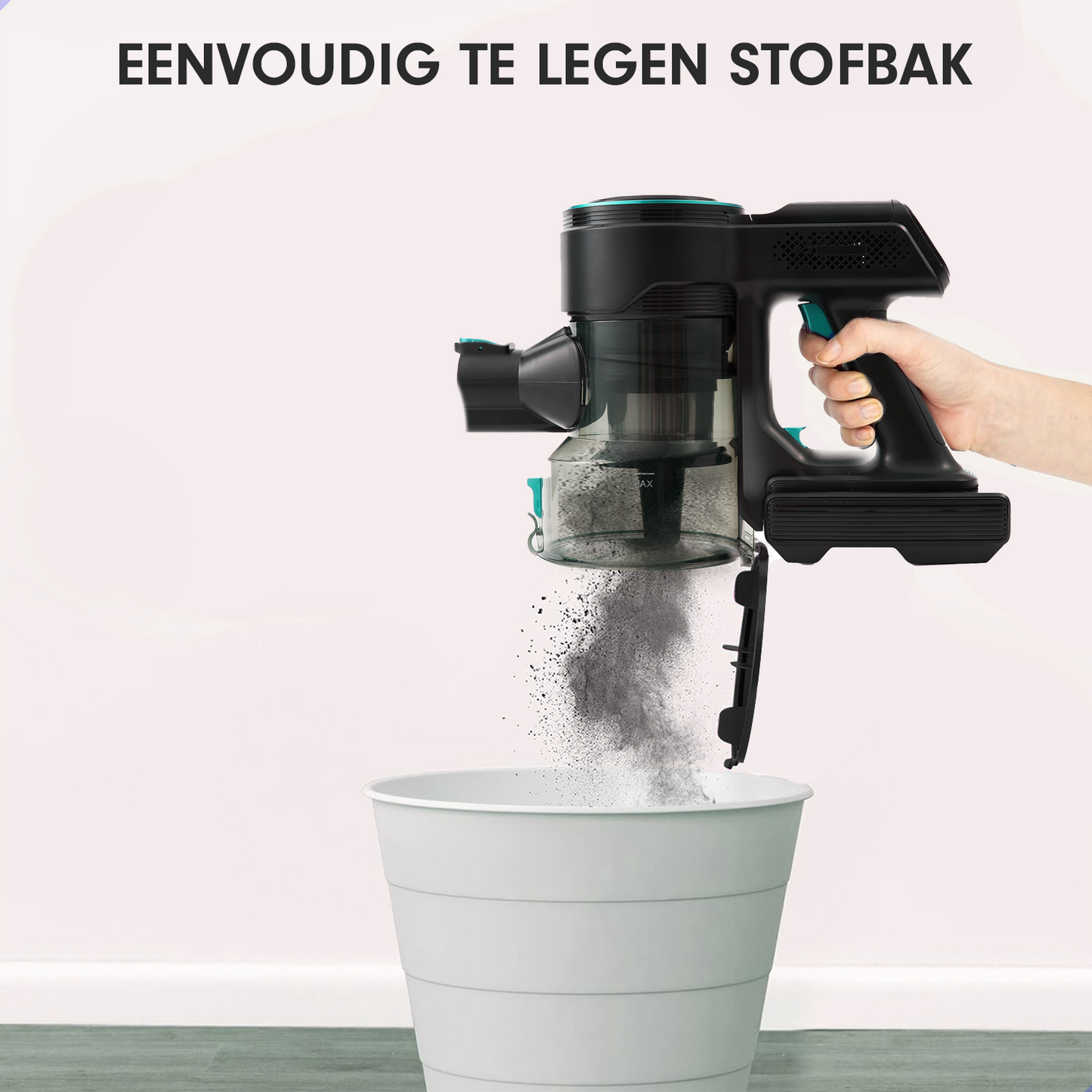 Stofbak AG4100/ AG4110 Groen Steelstofzuiger Incl. Fitler & Filterhouder.