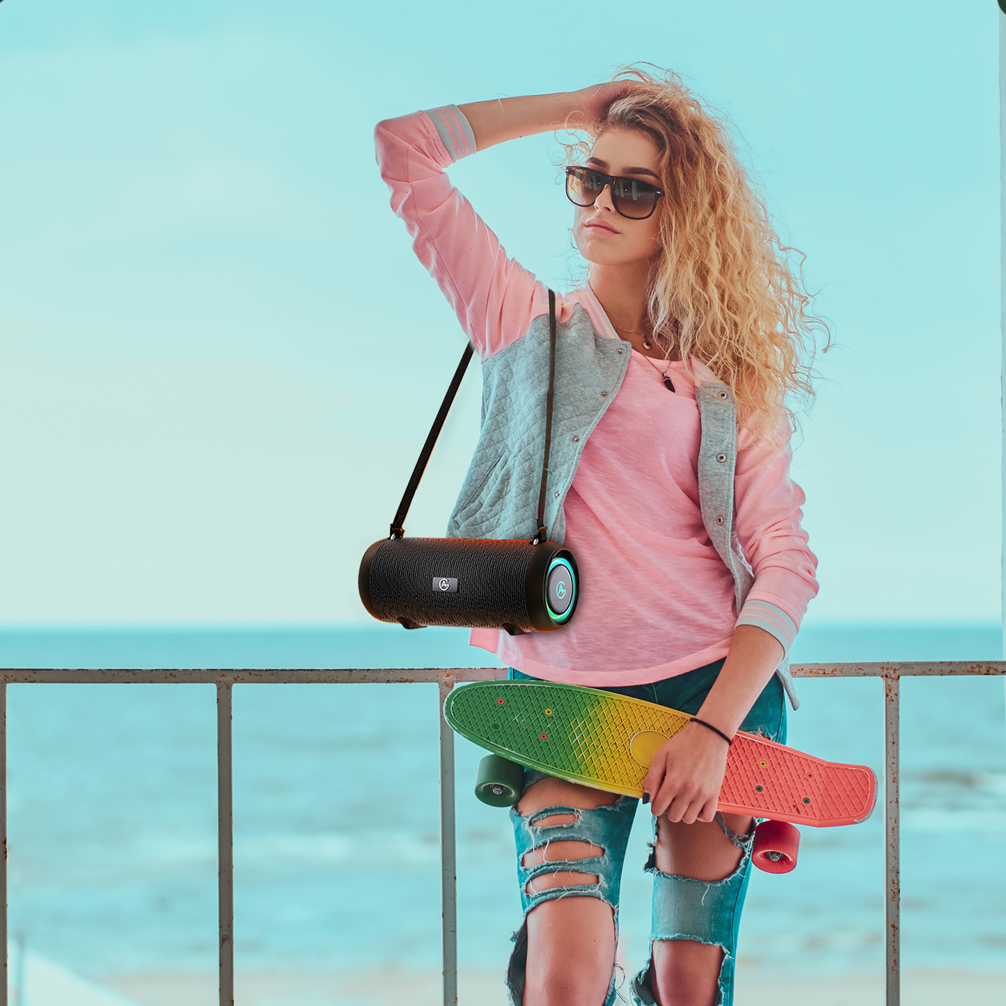 AG Bluetooth-Lautsprecher High End mit Beleuchtung