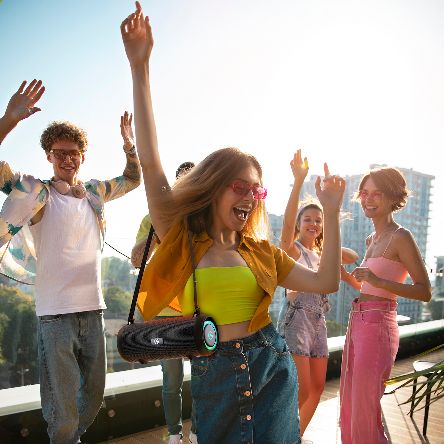 AG Bluetooth-Lautsprecher High End mit Beleuchtung
