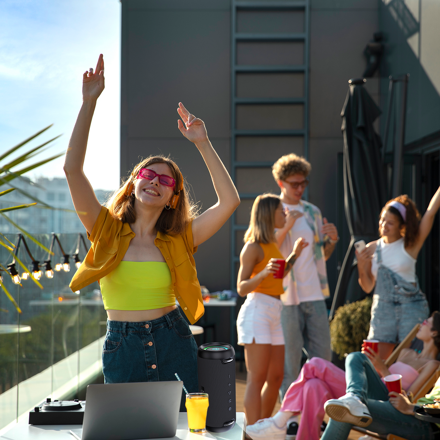AG Bluetooth-Lautsprecher High End mit Beleuchtung