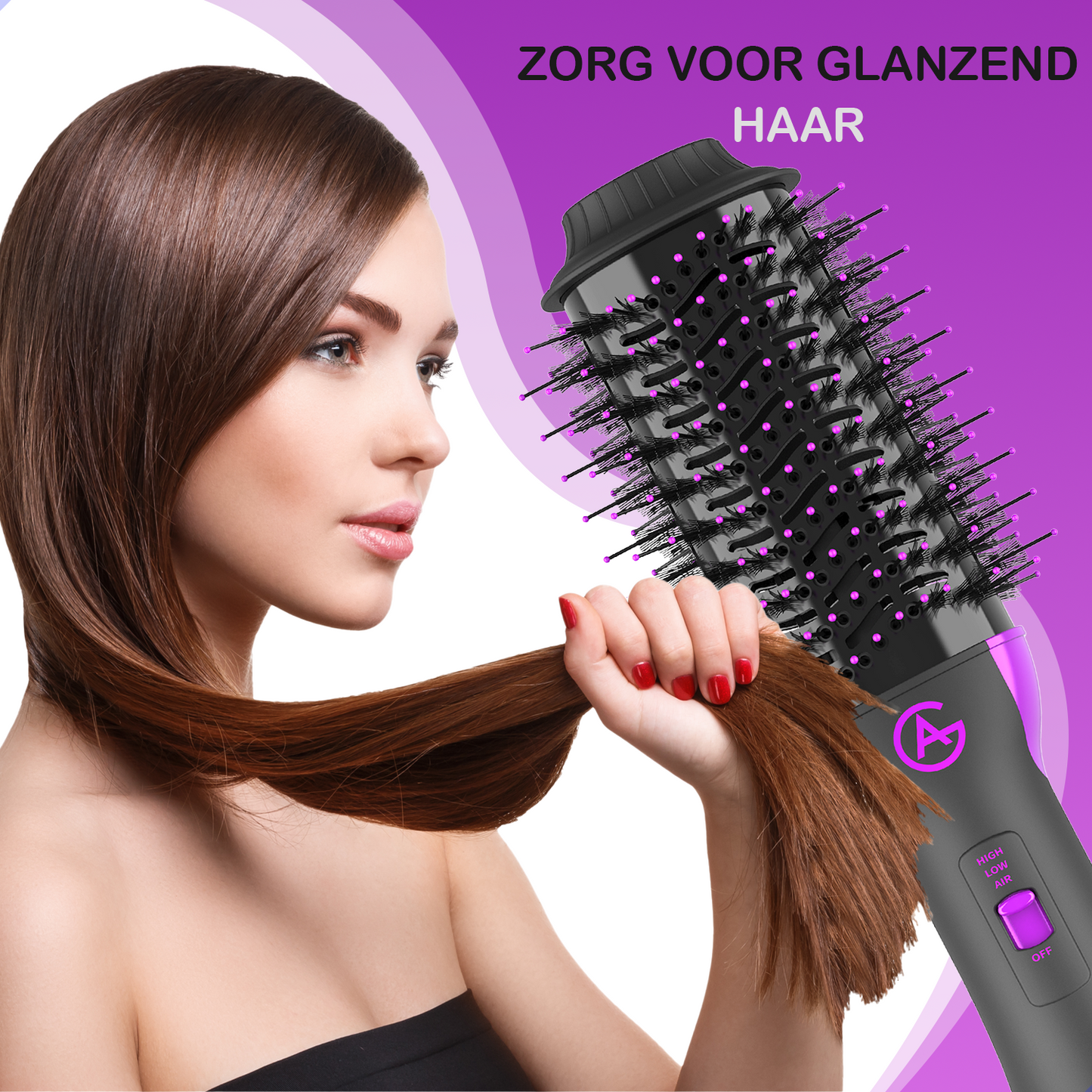 AG Premium Fohnborstel. Derin Mor. 1000w.