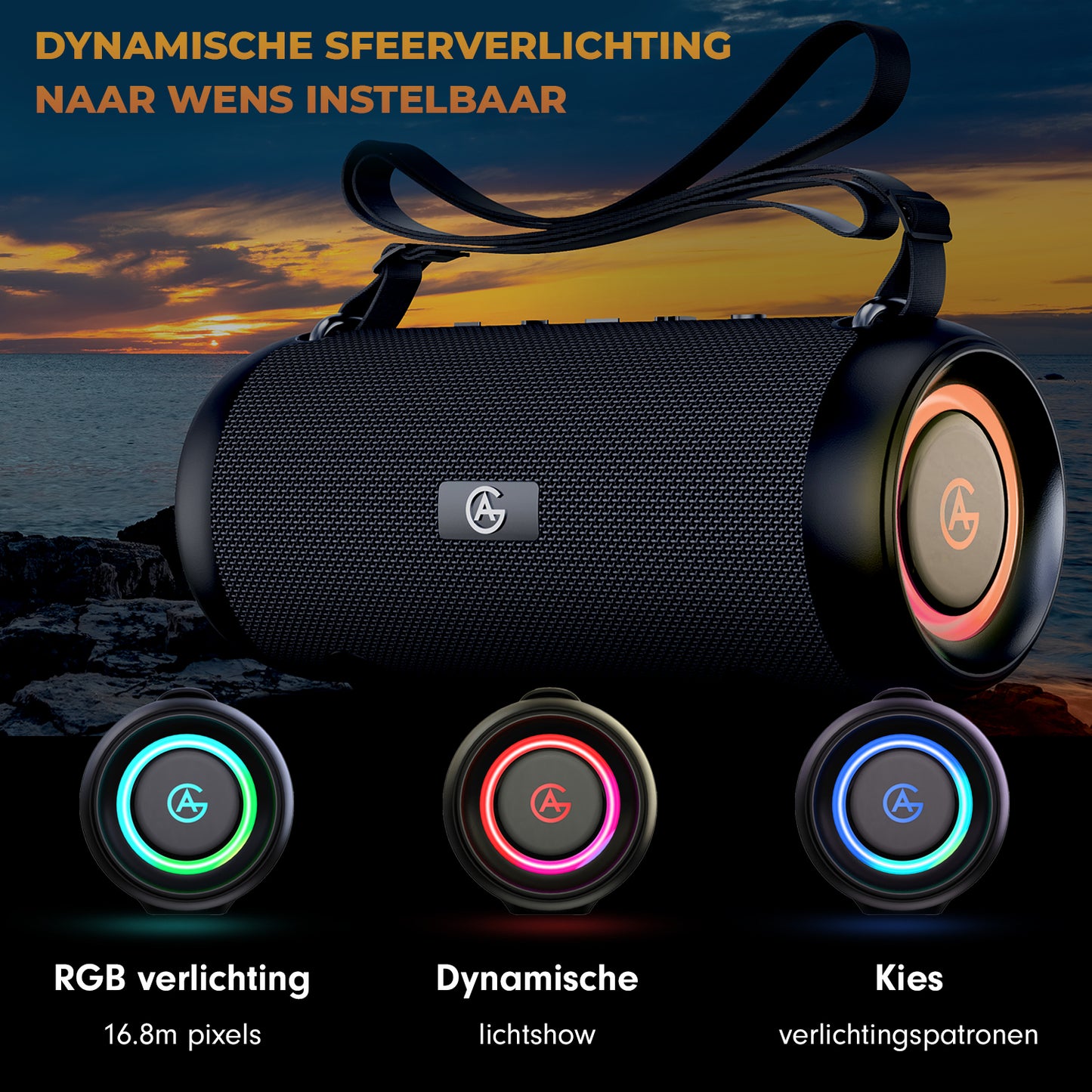 AG Bluetooth-Lautsprecher High End mit Beleuchtung