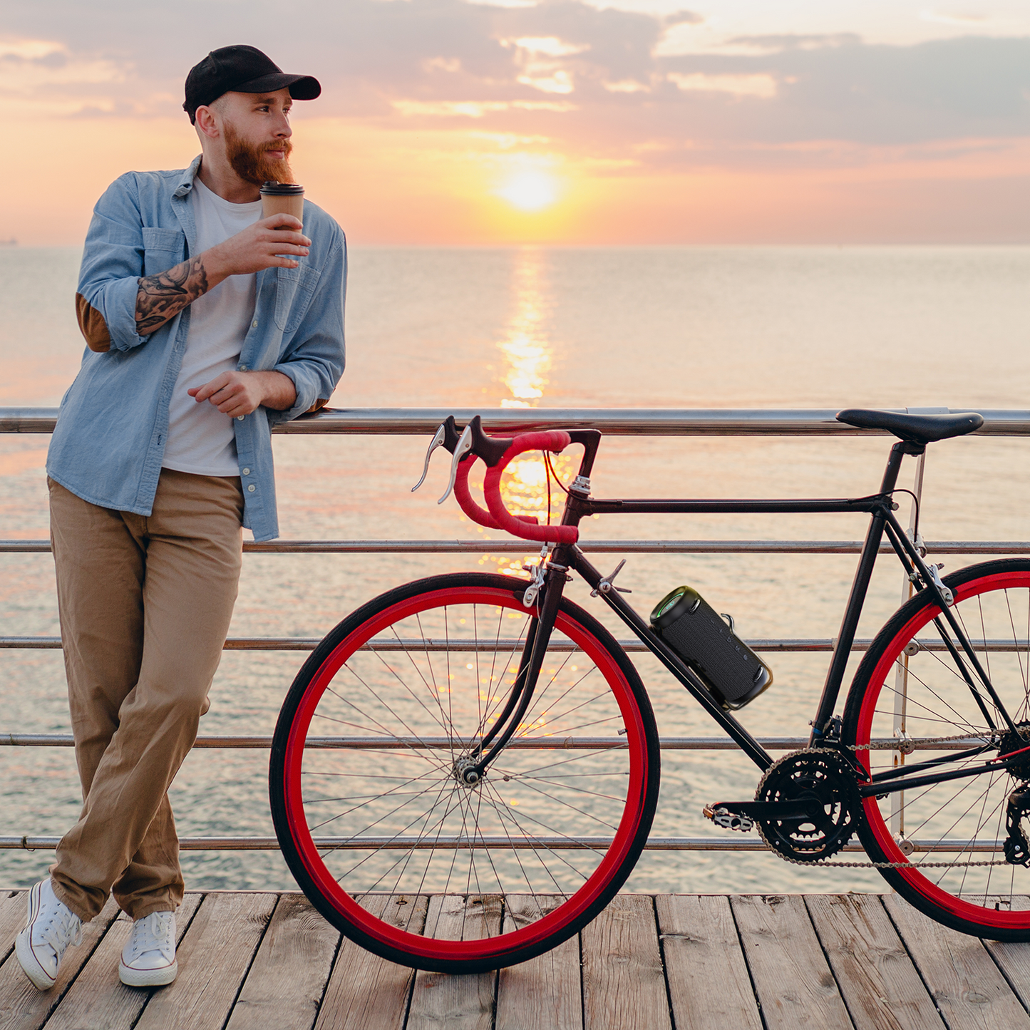 AG Bluetooth-Lautsprecher High End mit Beleuchtung
