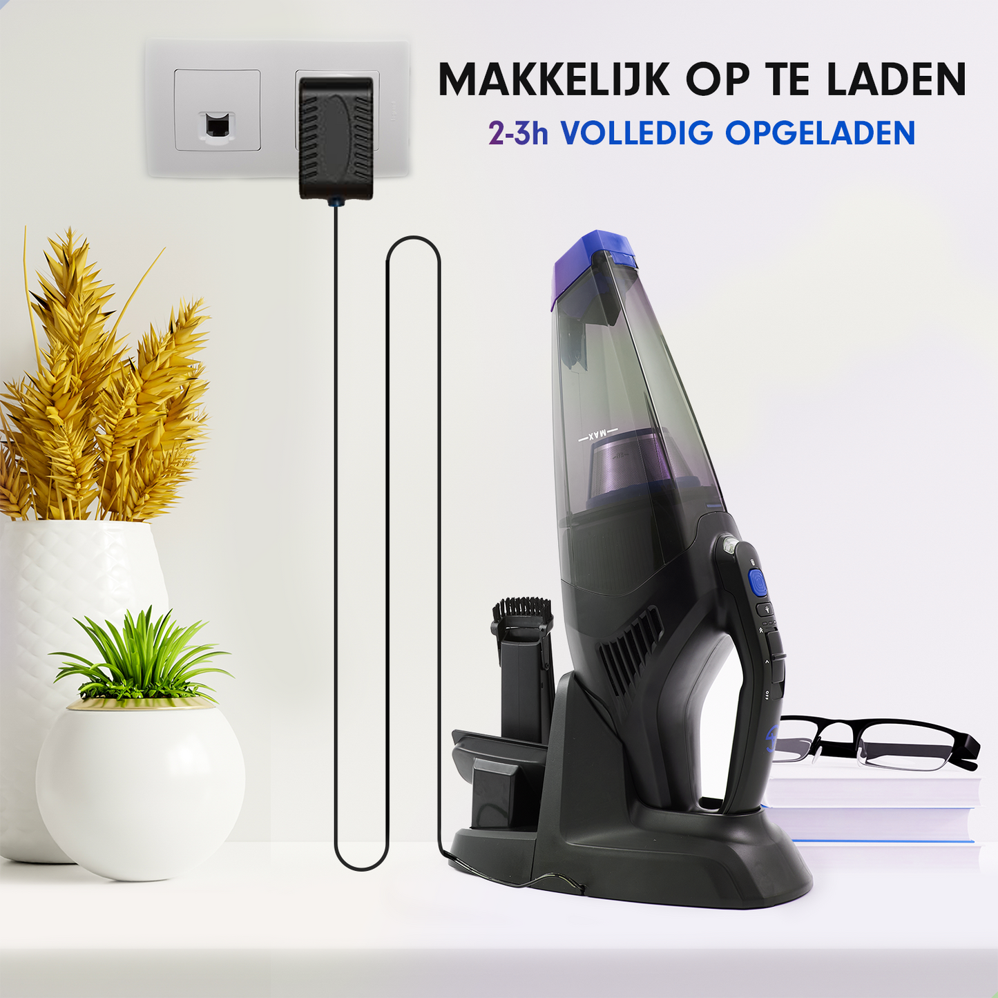 AG Handstofzuiger - Kleur - Ocean Blue