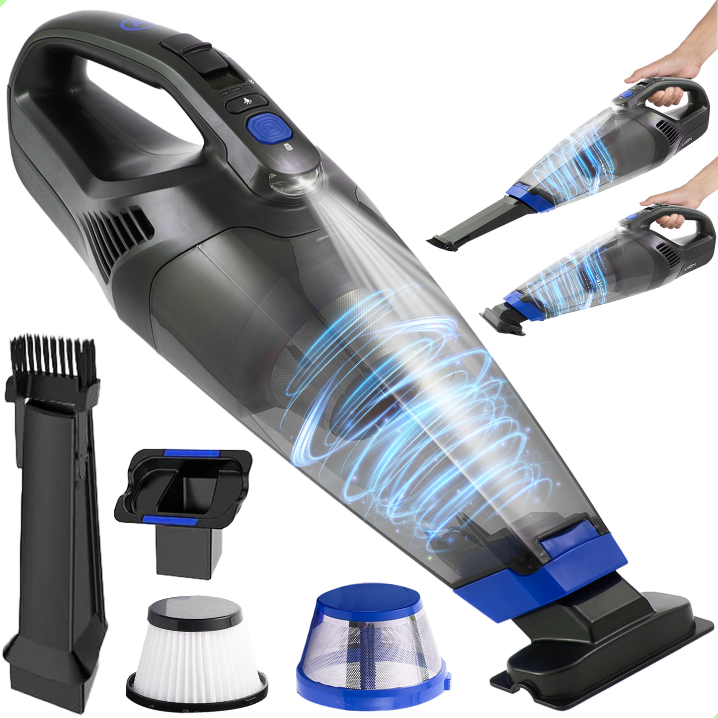 AG Handstofzuiger - Kleur - Ocean Blue