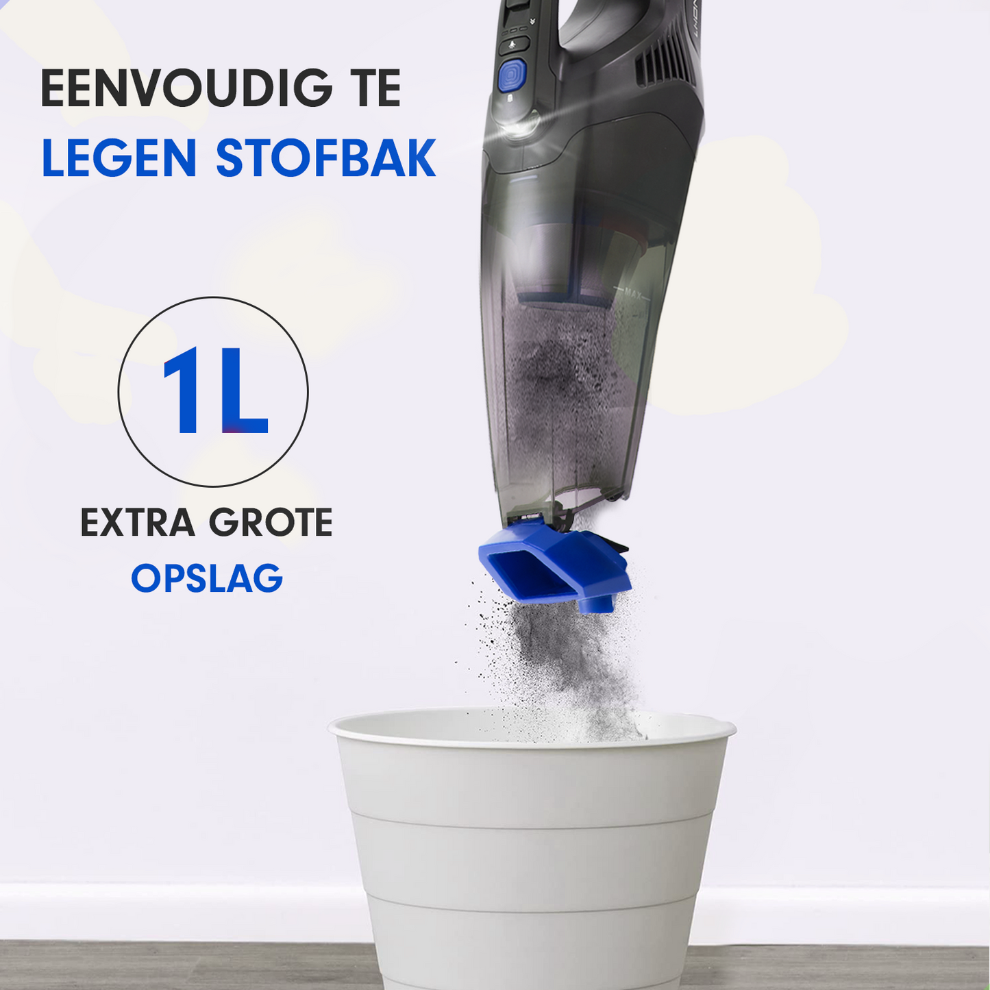 AG Handstofzuiger - Kleur - Ocean Blue