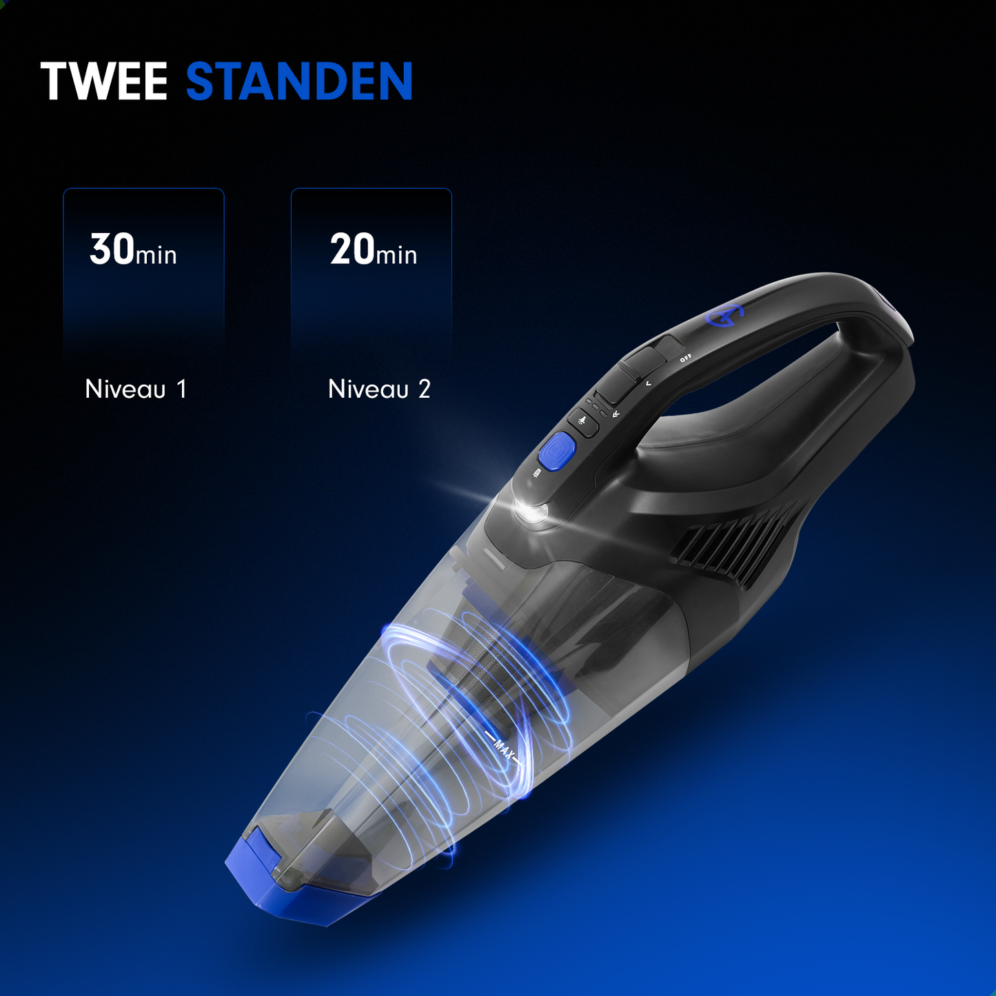 AG Handstofzuiger - Kleur - Ocean Blue