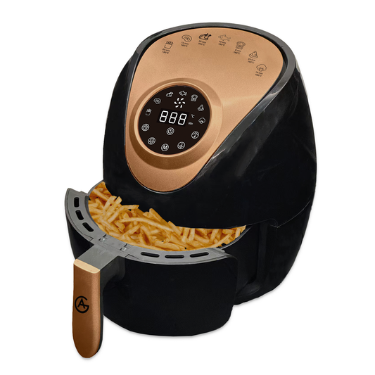AG Airfryer Compact - Black - tot 4 Personen - 4 Liter