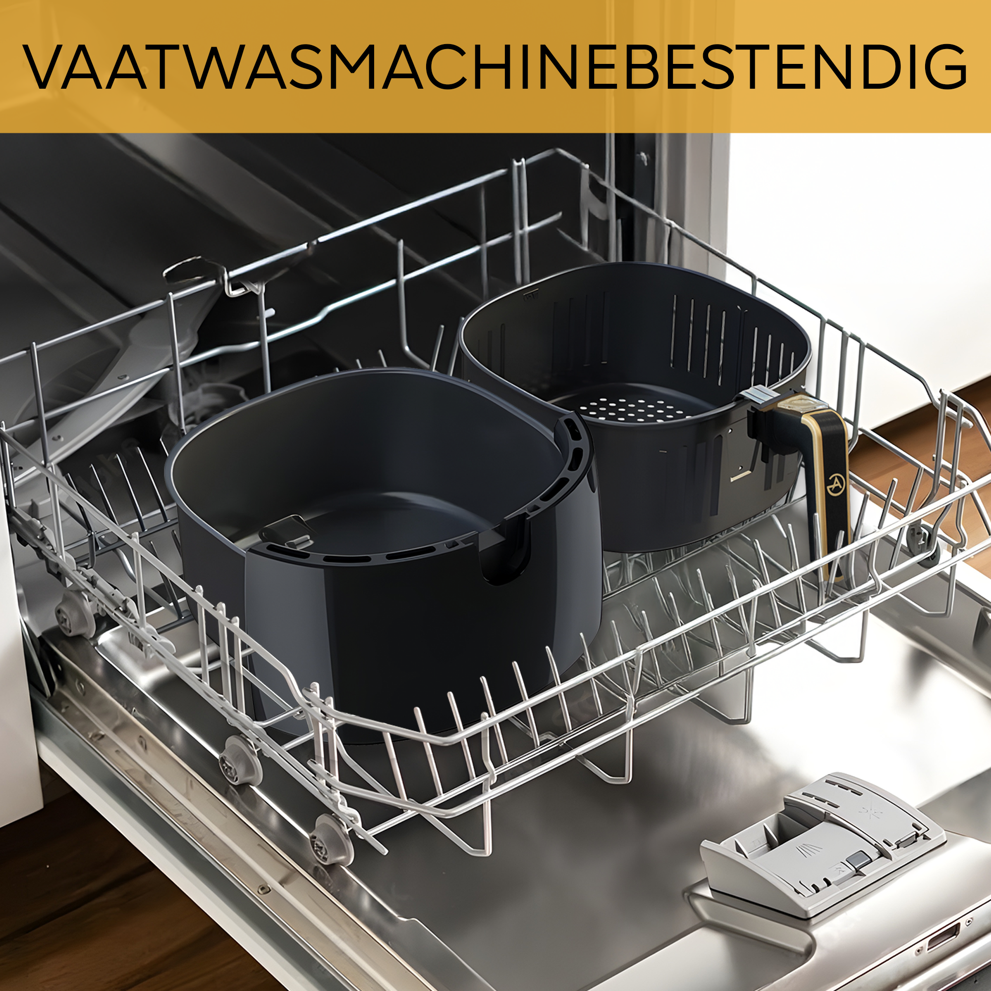 AG XXL Premium Airfryer - Tot 8 Personen - 5.5L - Extreem Stil - 8 automatische kookprogramma's