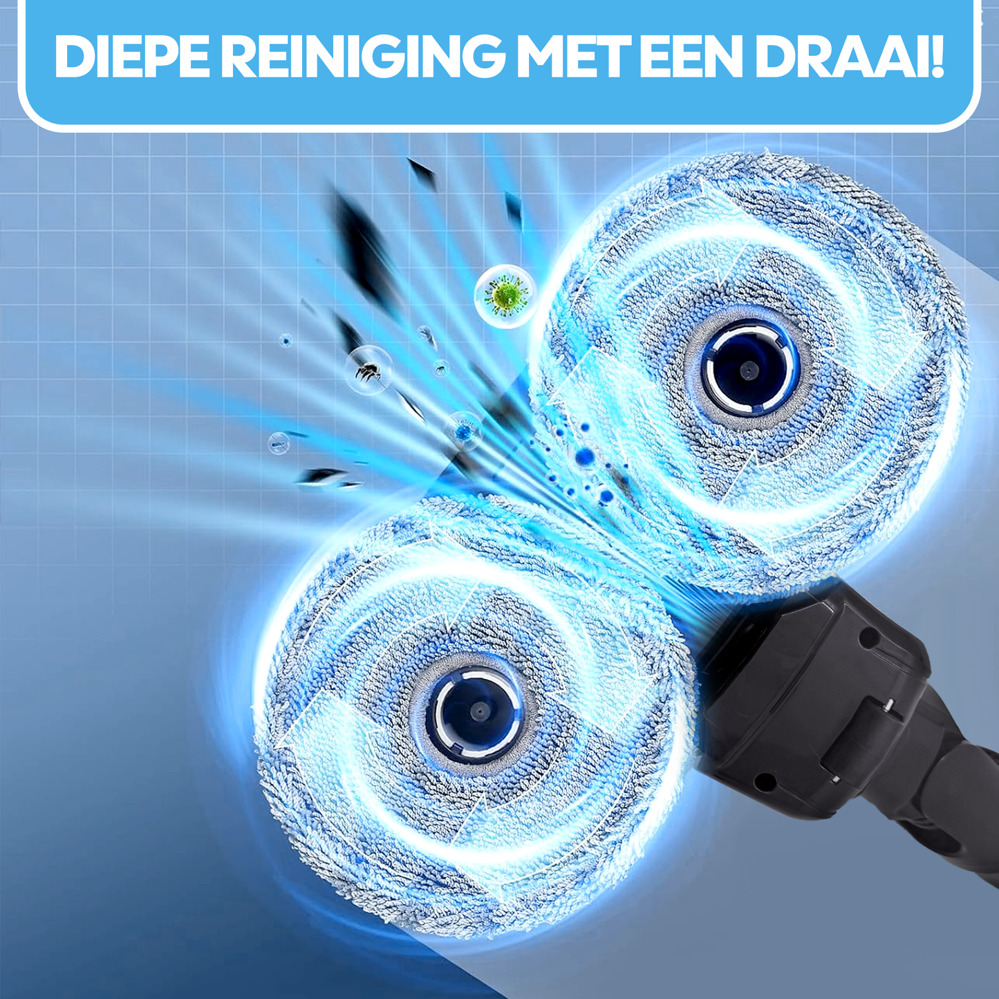 AG Dweilopzetstuk. Geschikt voor AG4000, AG4100 & AG4200