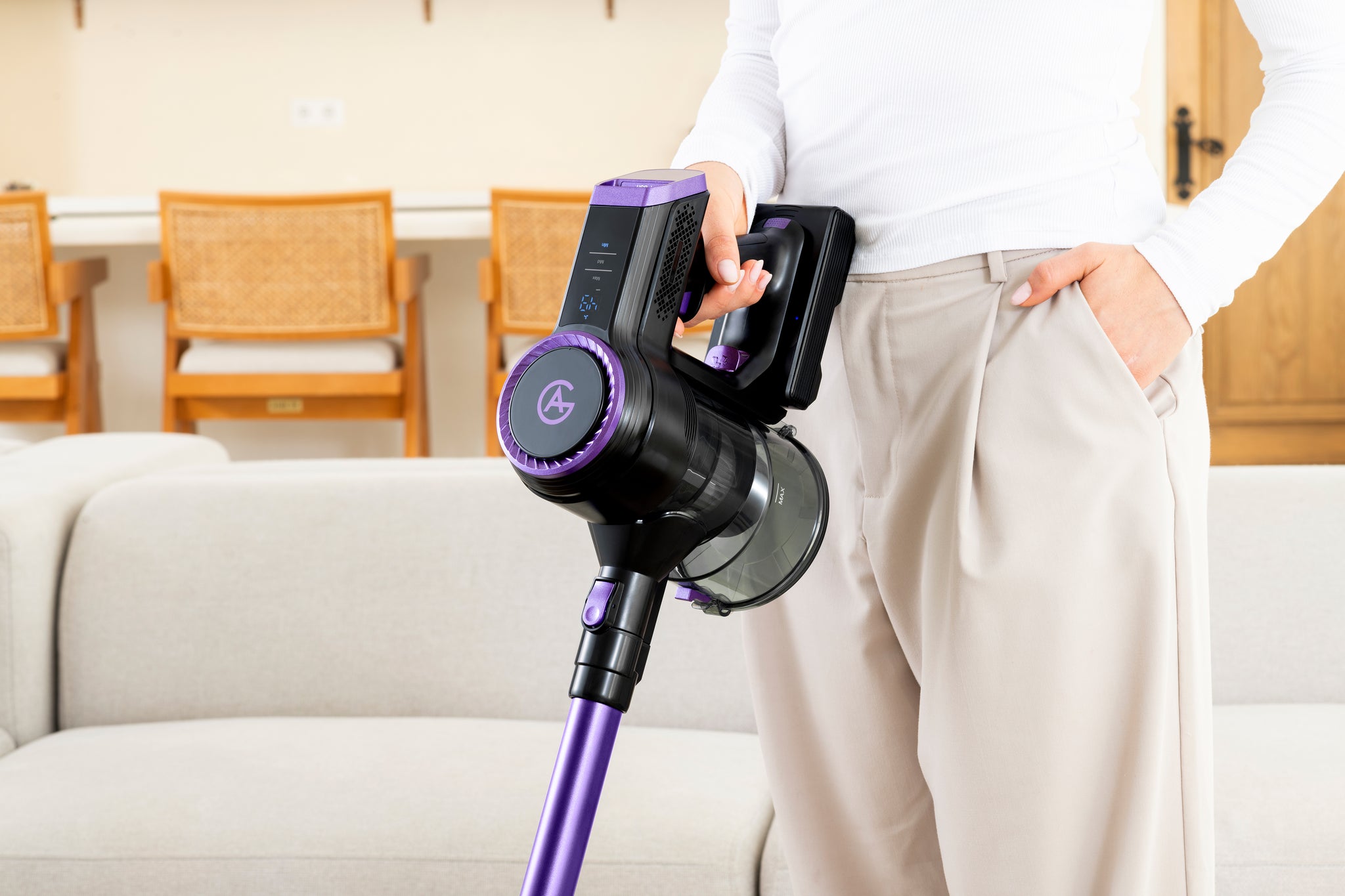 AG Steelstofzuiger. Deep Purple.