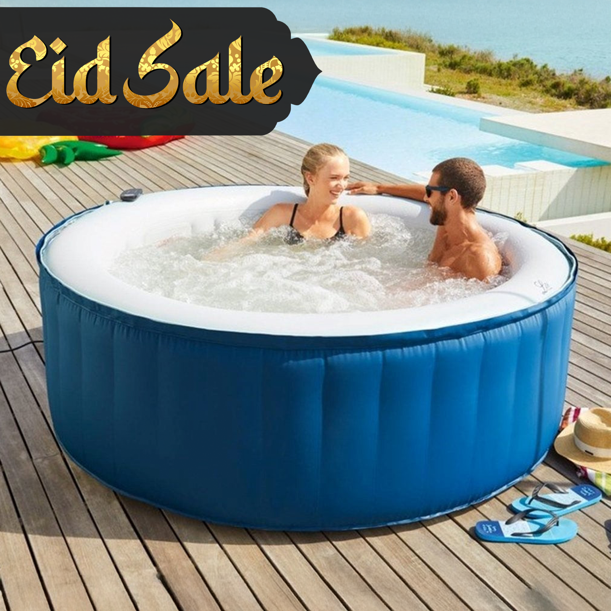 Opblaasbare Jacuzzi - 4 Personen